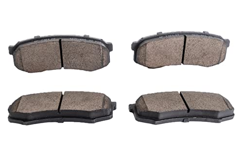 Image of Front Rear Brakes Pad Automotive Premium Ceramic Disc Brake Pads Set Vehicle Replacement Part for Lexus Infiniti Nissan Dodge Attitude Hyundai Accent D606