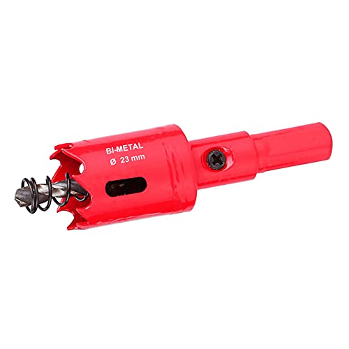 SagaSave 23mm HSS Bi-Metal Hole Saw with Corn Hole Drilling Cutter