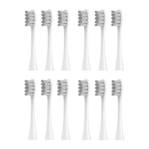 �\�j�b�N�d�����u���V�����u���V�w�b�h Oclean X/X PRO/F1/Z1/One/Air 2/SE �уm�Y�� 12 �s�[�X/�Z�b�g(12pcs gray)