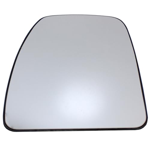 BIAREN Wing Mirror Upper Glass Left Heated For Renault Master Mk3 Vauxhall Opel Movano Nissan NV400 4419416 93197494 963662420R, Wing Mirror Glass + Back Plate
