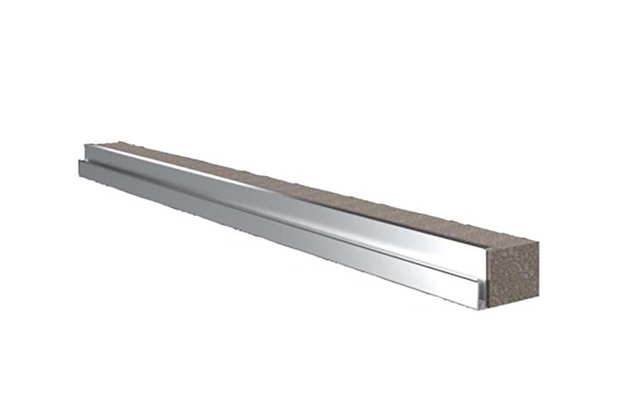 Baguettes de raccordement Rittal VX 8618.800 en aluminium pour armoire électrique