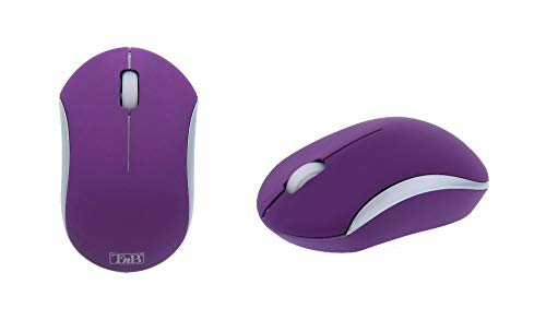 Tnb - TNB RUBBY 5 - Souris Optique 1000dpi sans Fil silencieuse - Violet/Silver