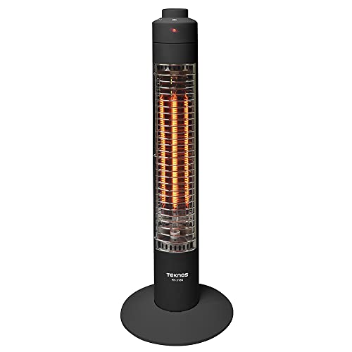 seathestars 1秒速暖 ハロゲンヒーター 300W ハロゲンストーブ スリムヒーター スリムストーブ ダイヤル電源式 速攻暖房 転倒OFFスイッチ付き 電気ストーブ 遠赤効果