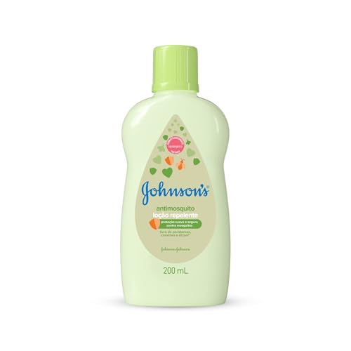 Johnson's Baby Loção Repelente Sem Álcool Anti Mosquito,200ml