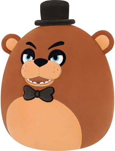 Squishmallows Original Five Nights at Freddy’s 10in Classic Freddy - Ultrasoft Official Jazwares Plush - 1