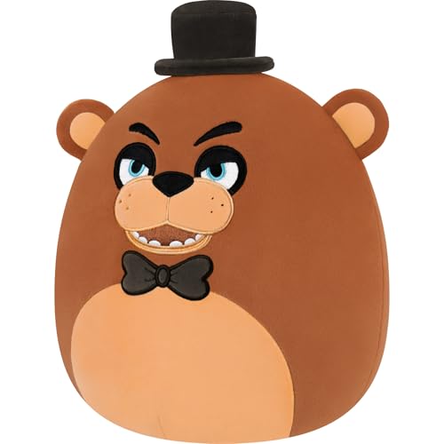 Squishmallows Original Five Nights at Freddy’s 10in Classic Freddy - Ultrasoft Official Jazwares Plush