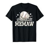 Baseball Memaw Sport Baseball Player T-Shirt