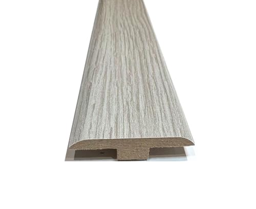 Solid Laminate/Wood Flooring MDF Threshold Strip T Bar 2 Modern Oak Colours (0.9m, Florida Oak)