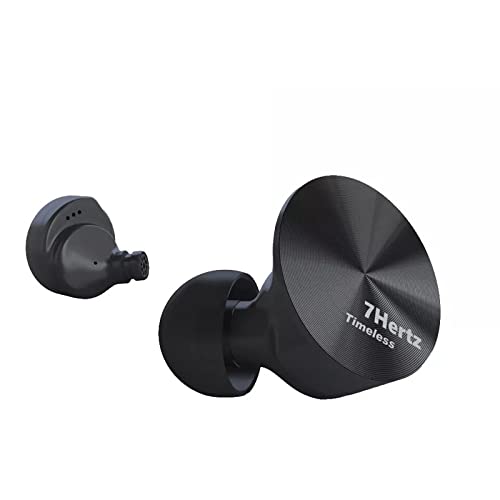 7HZ Timeless Flat Headphone in Ear Wired Earphones Subwoofer MMCX Metal High Resolution HiFi Music H