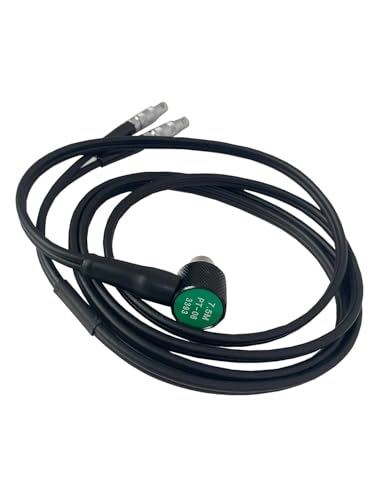 Sensor transductor ultrasónico PT-06 de 7,5 MHz para medidor de espesores ultrasónicos UM Series, rango de medición 0,8 - 30,0 mm, diámetro del cristal 6 mm miniatura 6