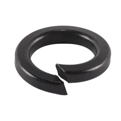 Orivin M16 Federscheibe, Einzelspirale mit quadratischem Querschnitt, Spiralschloss aus Kohlenstoffstahl, Dichtungen für Schrauben, 10er-Pack