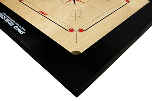 Image of Synco Bulldog Genius Carrom Board 36 inch Full Size Approved by Carrom Federation and Brand for World Championship (36mm)
