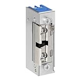 Miratic Symmetrisches Elektronisches Türschloss - Verstellbare Falle - Niederspannung 12 VDC 280 mA Zuverlässiges Elektroschloss für Zuhause und Büro (mit Speicher - mit Sperre)