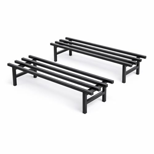 Amulya Plant Stands For Outdoor Balcony (Set of 2) | Heavy Duty I...