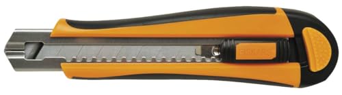 Fiskars Cúter Profesional para trabajos difíciles, 18 mm, Naranja/Negro, 1004620