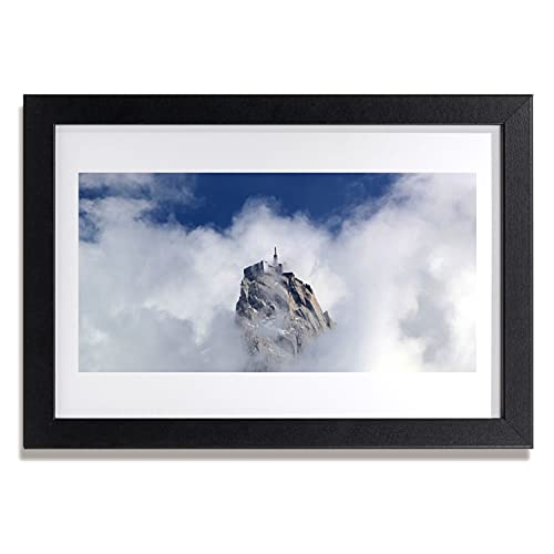 Affiche avec cadre murale paysage nuage de montagne photo chambre 30x20