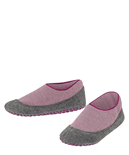 FALKE Unisex-Child Stopper Socks Cosy Slipper K Hp Wool Nubs on the sole 1 pair, Pink Almond Blossom 8441, 27/28 EU, Pink Almond Blossom 8441, 27/28 EU