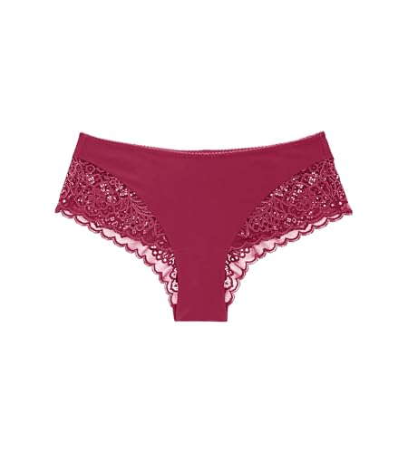 Triumph Damen Amourette Spotlight Hipster X Briefs, Red - Light Combination, 40 EU