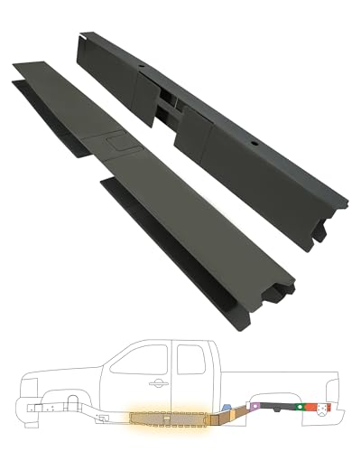 Mountainpeak Full Center Frame Rust Repair Kit fit for 2007-2014 2nd Gen Chevy Silverado & 3rd Gen GMC Sierra 1500 Extended & Crew Cab Sierra Frame Repair