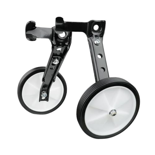 Happyyami 1 Pair Boys and Girls Bike Training Wheels Adjustable Rear Bike Stabilizers for 16-24in Bicycles Anti-slip Support Wheels for Beginners