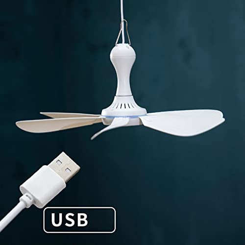Sxett USB 扇風機 5Vシーリングファン 天井ファン 6 葉 16.5 インチサイレント吊り下げファン の商品画像 7