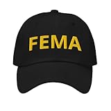 FEMA Hat - Federal Emergency Management Agency Embroidered Adjustable Dad Cap Black