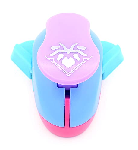 Kucaa Hollow Right-Angle Embossing Punch Handmade Scrapbooking Craft Lever Corner Punch Embossing Puncher Fancy Corner Punch (Peach Blossom) #TOP2