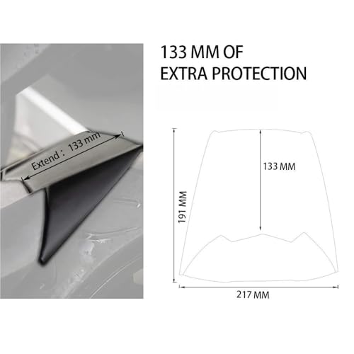 Extension garde-boue arrière Tracer 900 GT couverture roue - 6