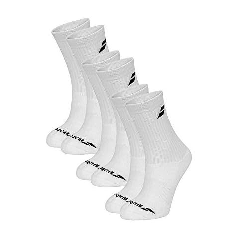 Babolat Junior Calcetines con Refuerzo y Logo, 3 Pares Cover