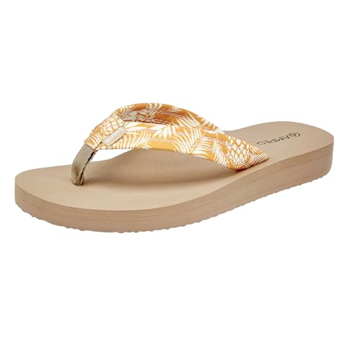 Ampeo Women's Arch Support Flip Flops Comfortable Casual Summer Beach Thong Sandals