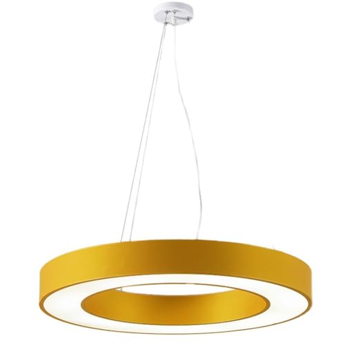 SHUANGZ Lámpara Colgante De Techo De Metal Lámpara De Araña De Luz Blanca Lámparas De Techo De Acrílico De Altura Ajustable Lámpara LED Cercana Al Techo para Comedor