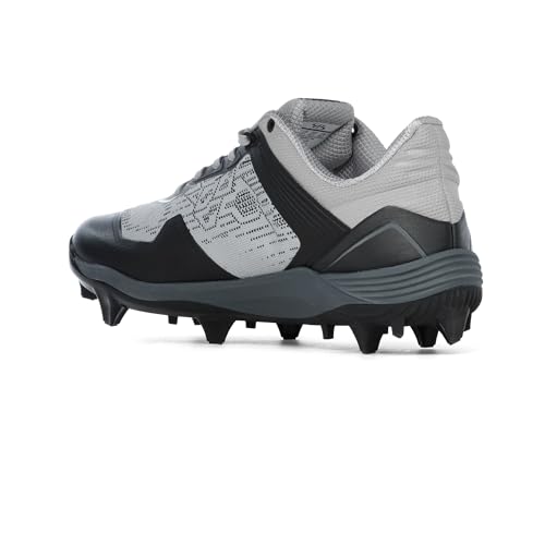 Boombah Viper Pureknit Men's Molded Cleat - Smoke - Multiple Color Options - Multiple Sizes2