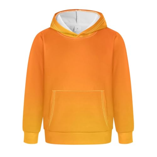 GAIGEO Purple Gradient Boys' Fashion Hoodies, Kids Hoodies, Toddler Girl Sweatshirt, Kids Sweatshirts Size 4T