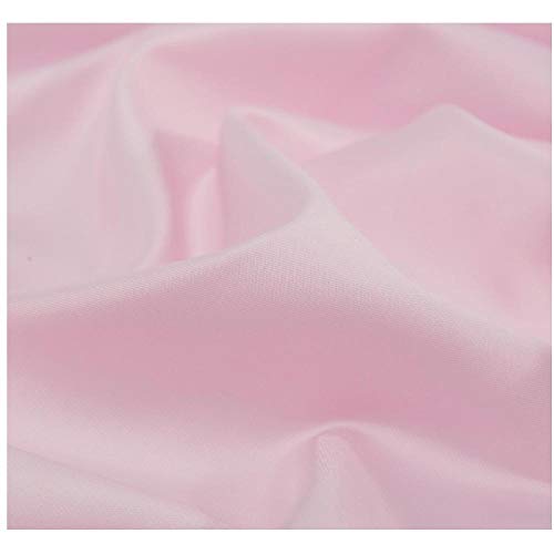 Preisvergleich Produktbild Reinfarbiger Kleidungsstoff, Anzugmaterial, Kleiderstoff, Mantelfutter, Futter aus Twill, Futter für Windjacke, elegante Farbe-Rosa