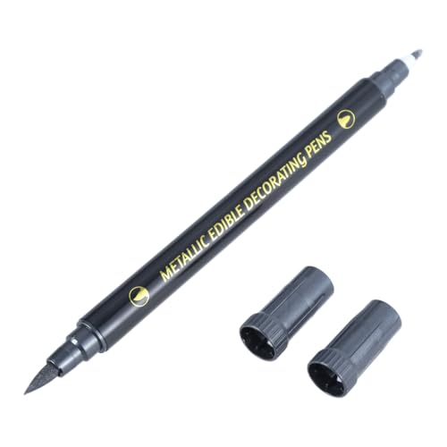 Food Decorating Pen, Edible Marker, Double Sided Pen, Fade Resistant, Easy to Decorate Dessert Fondant, Cakes, Cookies