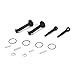Losi Axle Shaft Set FR/RR 2 V100 LOS232058 Elec Car/Truck Replacement Parts