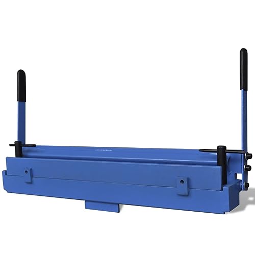 vidaXL Máquina Plegadora Manual de Metal 630 mm Herramienta Dobladora de Chapa