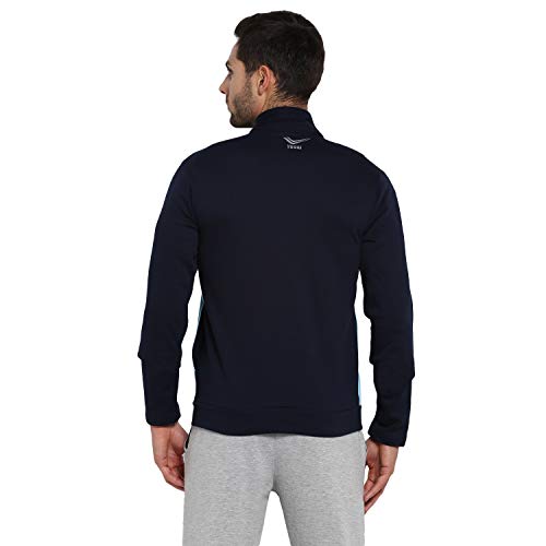 Image of YUUKI FL JKT 7 Sweatshirt for Men's Blue
