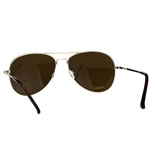 Mens Police Officer Biker Metal Wire Rim Pilots Sunglasses3