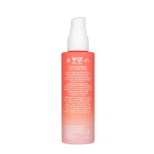 Glow Baby Super Lit Spf 30 Lotion, Broad Spectrum Sunscreen Uva/Uvb Protection, Tinted Moisturizer, 100% Mineral Spf, No White Cast, Zinc Oxide, For All Skin Tones, Non Greasy, Vegan & Cruelty Free #TOP3