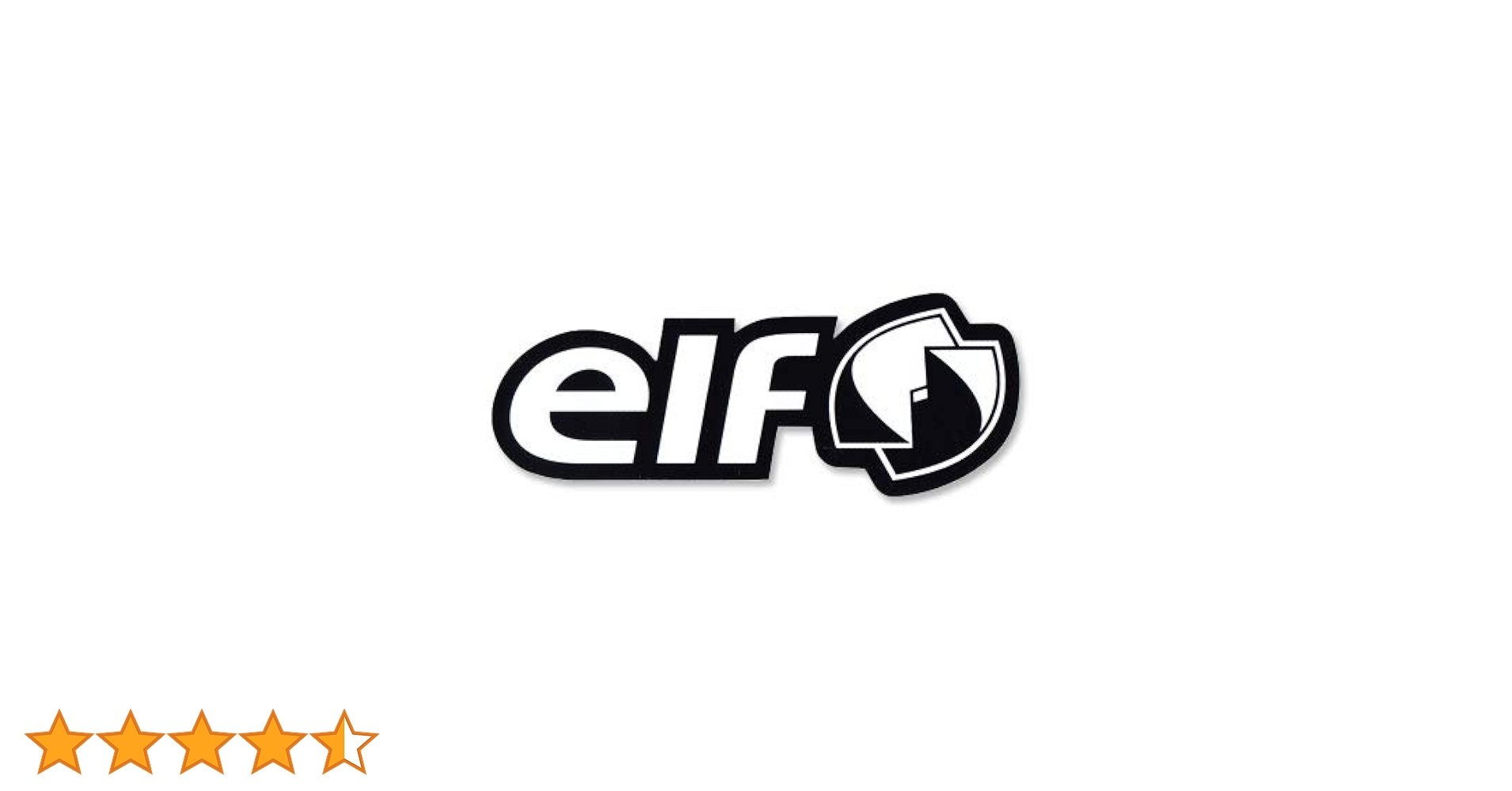 elf エルフ ロゴステッカー 東洋マーク elf エルフ ステッカー 60mm×150mm R-632 : あるふぁ