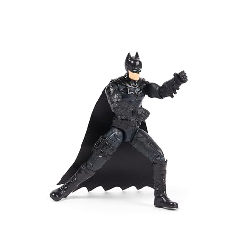DC Comics, Figura de acción de Batman de 10 cm con 3 accesorios