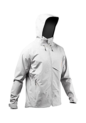 Zhik Mens INS200 Coastal Sailing Yachting and Dinghy Coat Jacket - Platinum - Breathable - Size - L3