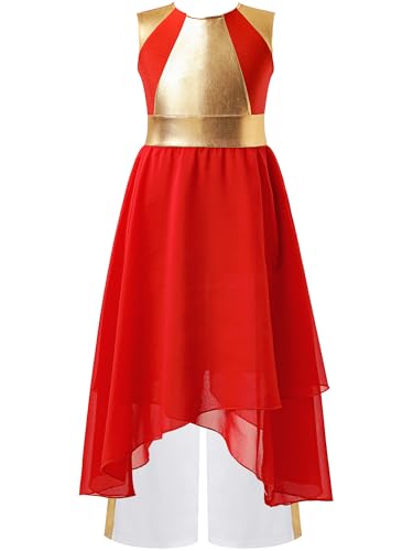 Tenue de louange métallique pour rites et danse chrétienne