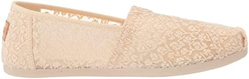 TOMS Women's Alpargata CloudBound Loafer Flat, Natural Posy Lace, 9 | Image 5