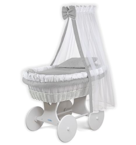 Waldin Stubenwagen-Set mit Ausstattung,XXL,Bollerwagen,komplett,18 Modelle...