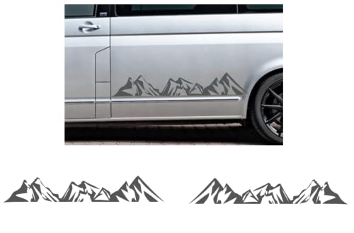 Autocollants montagne Berg ALM voiture pour masquer rayure flanc latéral