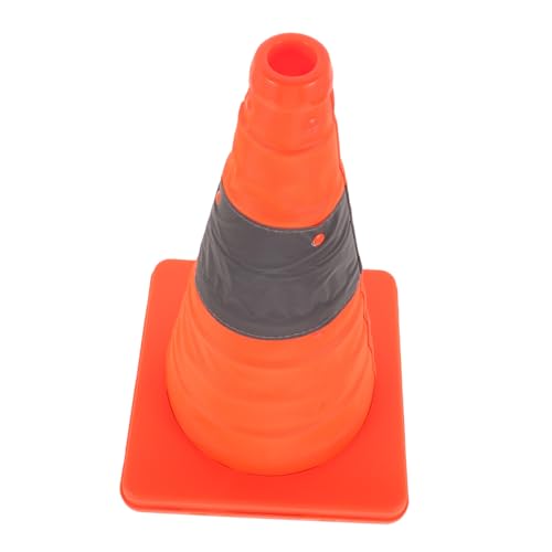 Unomor Collapsible Safety Cones Reflective Tape Roadside Warning Cones for Parking Emergency Use