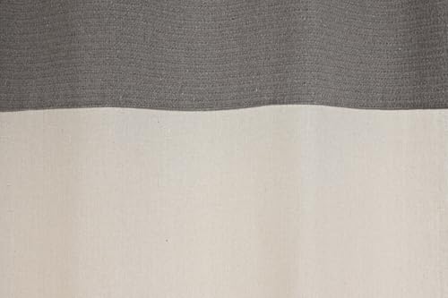 Rideau en coton naturel 140x260 à anneaux pour chambre cocooning - 5