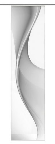 Bristol Tenda a Pannello Poliestere Grigio 245 x 60 cm